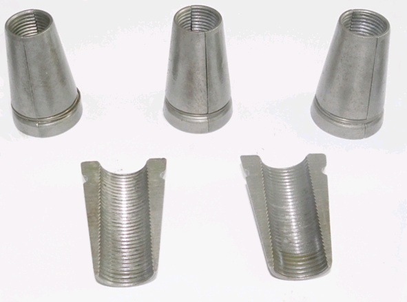 Cuñas del ancla de la tensión del poste de los materiales de construcción para el filamento de la PC de 12.7m m 15.2m m