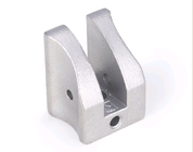 Piezas de encargo del tenedor del clip del sector de la construcción del bastidor del metal de la inversión de la precisión