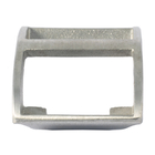 Accesorio inoxidable del hardware de las hebillas del cinturón del clip de la correa del metal de la pieza de acero fundido de la precisión