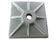 Lazo concreto Rod Square Washer Plates/placa presionada de acero de Waler del encofrado