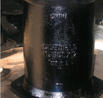 Bastidor mecánico 3&quot; del hierro del hierro C153 de la manga larga sólida dúctil del MJ - 24&quot; tamaño