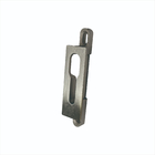 Placa de acero inoxidable de la huelga de la cerradura de puerta del bastidor de inversión de la precisión 304