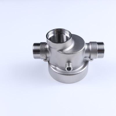 316 304 Partes de fundición de inversión de acero inoxidable con tamaño personalizado y acabado de chorro de arena